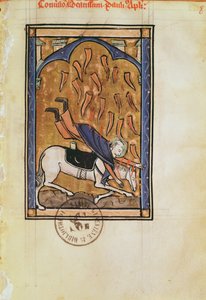 The Conversion of St. Paul, from the Psalter of the Abbey of St. Elizabeth de Genlis
