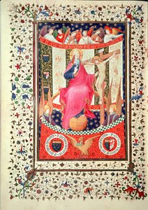 The Trinity, from the Boucicaut Hours, c.1410
