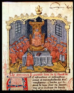 Charles the Bold, Duke of Burgundy and the Knights of the Order of the Golden Fleece, from The History of the Golden Fleece by Guillaume Filastre