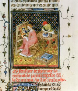 The Story of Thamyris, from De Claris Mulieribus, from the Works of Giovanni Boccaccio by French School
