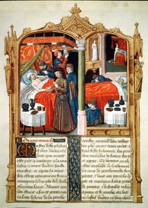 Miracles at the Tomb of St. Louis, from Le Livre des Faiz de Monseigneur Saint Louis by French School