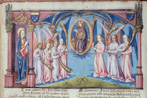 Angels, from the Apocoalypsis S. Joannis by French School