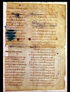 Inventory of Carolingian property ownership, from the Polyptych of the Abbot Irminon of Saint-Germain-des-Pres by French School
