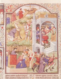Scenes from the Life of Saint James the Great (d.44) from the Breviary of the Duke of Bedford, c.1424-35