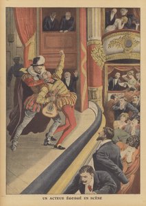 Murder of an Actor on Stage by French School