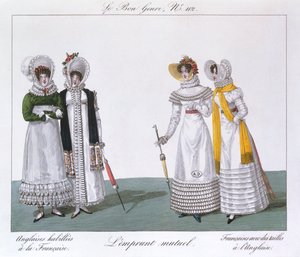 Mutual Borrowing, plate from the series Le Bon Genre