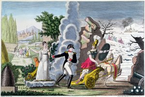 Napoleon I between War and Peace by French School