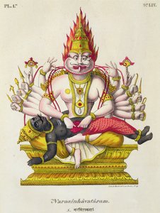Narasimha, Engraved by de Marlet