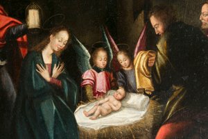 Nativity (Triptych of Aubery)