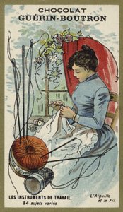 Needle and Thread by French School