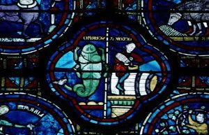 October and Scorpio, from the Zodiac Window by French School