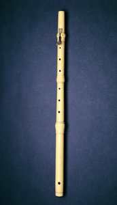 One-Keyed Flute, Made by Naust, Paris by French School