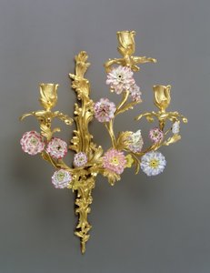 One of a Pair of Louis XV Three-Branch Wall Lights