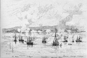 Pacific War (1879-1884) between Peru and Bolivia and Chile - April 22