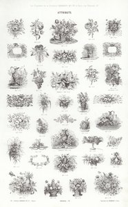 Page from Vignettes Typographiques by French School