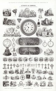 Page from Vignettes Typographiques by French School