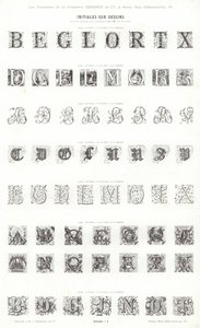Page from Vignettes Typographiques by French School