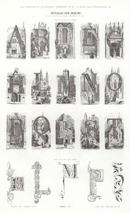 Page from Vignettes Typographiques by French School