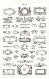 Page from Vignettes Typographiques by French School