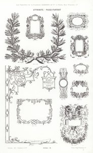 Page from Vignettes Typographiques by French School