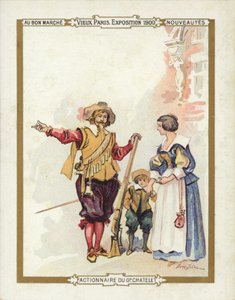Paris Exposition 1900, Cavalier Showing the Way by French School