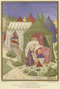 Pavilions and Tents by French School