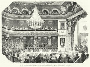 Performance Given for the Benefit of Poor Workers in the Trianon, Versailles by French School