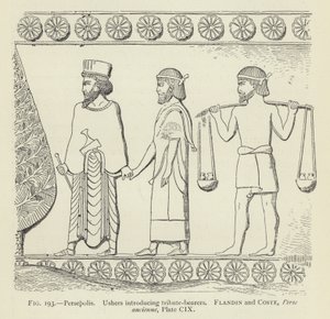 Persepolis, Ushers Introducing Tribute-Bearers by French School