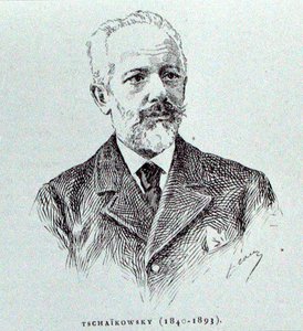 Petr Ilitch Tchaikovski, illustration from 