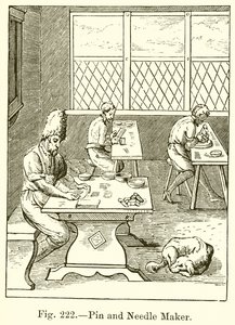 Pin and Needle Maker by French School