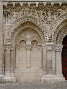 Portal from the West Facades
