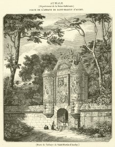 Gate of the Abbey of Saint-Martin-d