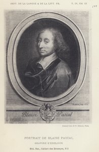 Portrait of Blaise Pascal by French School