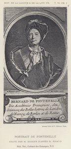 Portrait of Fontenelle by French School