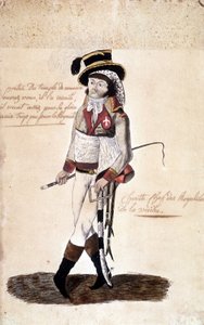 Portrait of Francois Athanase de Charette de la Contrie (1763-1796), Royalist Leader of the Vendee