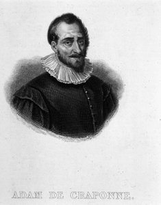 Portrait of Adam de Craponne, French engineer (1527 - 1576)