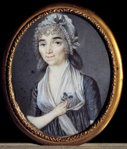 Portrait of Albertine Marat, sister of Jean-Paul Marat