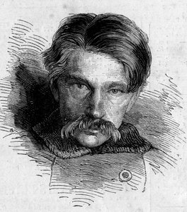 Portrait of Alexander Soloviev, who attempted to murder Russian tsar Nicholas II on April 14 by French School
