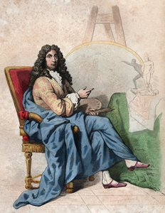 Portrait of Charles Lebrun (1619-1690), French painter and art theorist