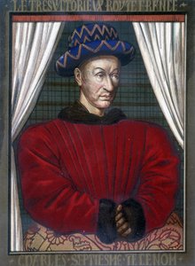 Portrait of Charles VII, King of France