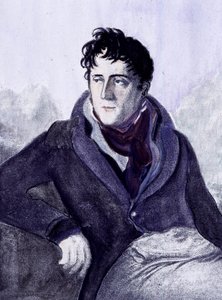 Portrait of Chateaubriand. 19th Century Engraving by French School