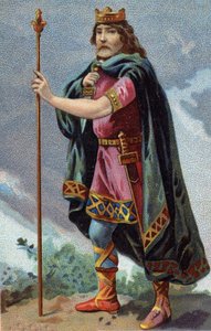 Portrait of Clotaire I, King of the Franks (511-561) by French School