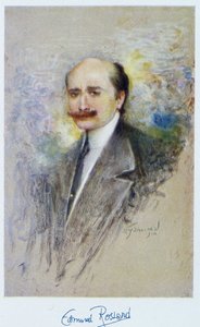 Portrait of Edmond Rostand in 1910