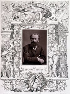 Portrait of Edouard Manet by French School