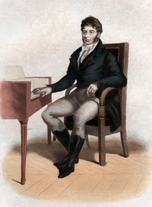 Portrait of Etienne Nicolas Mehul, French composer