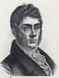 Portrait of Etienne Nicolas Mehul (1763-1817) French composer. Engraving from 1889.