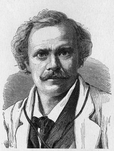 Portrait of Félix Nadar (1820 - 1910) - in Album of Science; Illustrious Scholars; Great Discoveries 1896 by French School