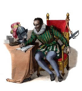 Portrait of Francois de Malherbe by French School