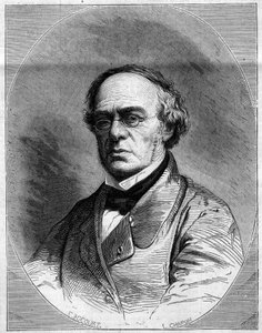 Portrait of Halevy (Jacques Fromental Levy, dit) (1799-1862), French composer. Engraving in 