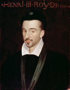 Portrait of Henri III (1551-89) by French School